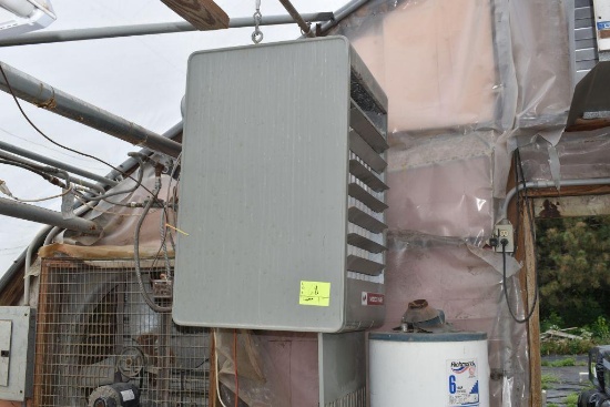 Modine natural gas hanging heater 175,000 max btu input, located in GH 52