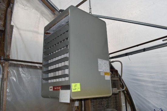Modine Model PAE175AC natural gas hanging heater 175,000 max btu input, located in GH 84
