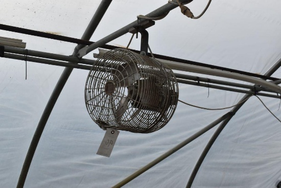 12" hanging fan , located in GH 84