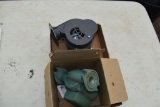 squirrel cage blower fan and taco circulation pump, located in Building 94