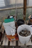 Assorted hardware and pipe fittings , located in Building 94