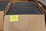 Unused plastic planter pots, located in Building 94