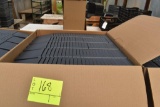 Unused plastic planter pots, located in Building 94