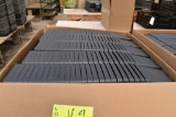 Unused plastic planter pots, located in Building 94