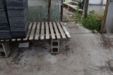 Wooden greenhouse garden bench 36'x42