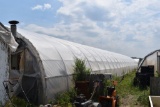 27'x96' hoop greenhouse with two fans, Buyers responsible for removal, must be removed