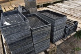 Assortment of plastic trays, located in GH 24