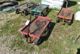 Four Wheeled Red Garden Cart 20