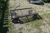 Four Wheeled Green Garden Cart 23