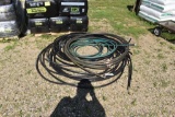 Garden Hose and Black PVC Pipe