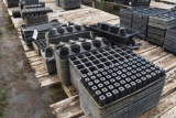 Assortment of plastic plug trays and pots, located in GH 24