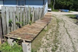 42'' Garden Greenhouse Benches with Cinder Blocks Approx. 43'