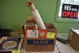Assortment of U-Line Shipping Supplies, located in retail building