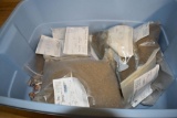 Tote Contains Ornamental Corn, Carrots, Kale Seeds , located in retail building