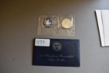 1971 Eisen Hower Uncirculated Silver Dollar