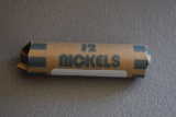Combination of 40's, 50's, and 60's Jefferson Nickels in a Two Dollar Roll