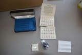 The Franklin Mint Presidential Many Coin Set, First Edition Sterling Silver
