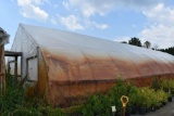 27'x72' hoop green house with 2 fans, Buyers responsible for removal, must be removed