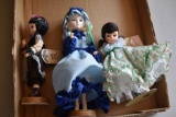 Assortment Of Bradley Dolls (3)