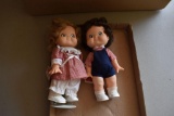 (2) Campbells Soup Dolls