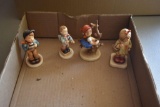 (4) West Germany Goebel Hummel Figurines
