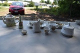 Assortment of Porcelain Creamers And Sugars and Dishes