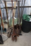 assortment of posthole diggers and shovels, located in Building 94