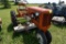 Allis Chalmers C tractor with Woods L59 belly mower, fenders, 9.5 x 24 tires, runs