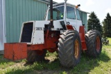 Case 2670 4WD tractor, 3pt., 3 hydraulics, 1000 PTO, 24.5 x 32 tires, rock box, engine overhauled