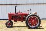 Farmall H tractor N/F 11.2 x 28 tires, runs good, PTO, repainted, SN:FBH-36078