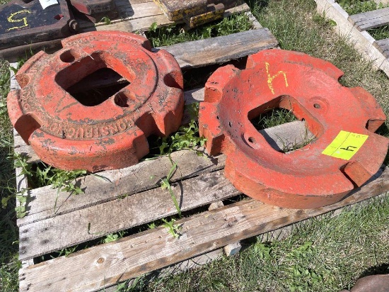 (2) Construction Protucts Corp. Lynwood Cal. Rear Wheel Weights, selling 2 x $