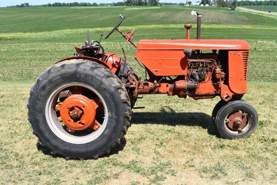 Case VAC Tractor, Gas, Narrow Front, Eagle Hitch, Wheel Weights, 13.6x28 Tires, 540PTO