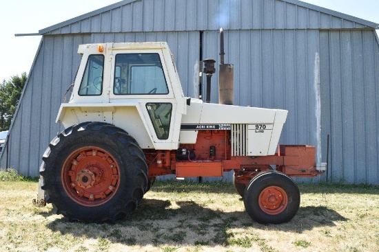 Case 970 2WD Tractor, 5820 Hours, 460/85R34 90%, Power Shift, 540/1000PTO, 3pt, 2 Hydraulics