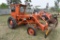 Allis Chalmers C Tractor, Cab And Push Blade, Looks Good, Non Running, spline shaft in rear