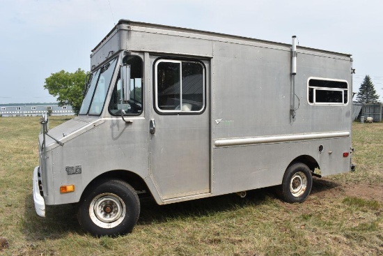 1980 Chev Step Van 20, All Aluminum Body, V8, Auto, New Tires, Converted To Motorhome