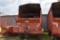 H&S ''501'' 18' Tandem Axle Forage Wagon, Metal Sides, Metal Roof, SN:09341