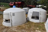 (2) Poly Dome Calf Hutches, Selling 2 X $