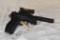 Crosman C02 Powered BB Gun With Laser And Suppreser