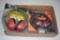 New safety glasses and hearing protection earmuffs