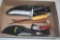 Four Knives with sheaths