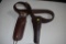 Hunter Company Leather Double Belt Holster, Model 900-15 7 1/2