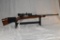 Herter's Inc. Model J9 Cal. 243 Bolt Action Rifle, Open Sights, Herters Flip Down Scope,