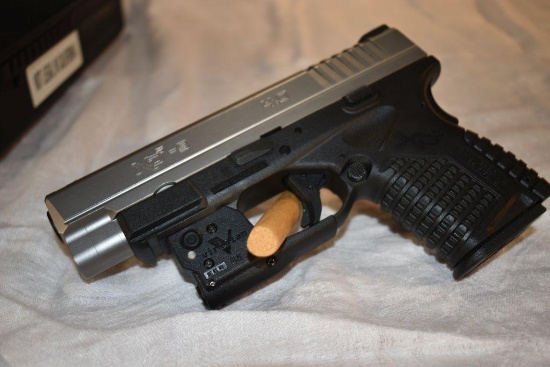 Springfield Armory XP5-9 4.0 Pistol, Viridian Laser, 9mm, (4) 7 Shot Magazines, SN: S4914469
