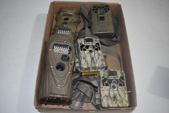 (5) Trail Cameras, untested