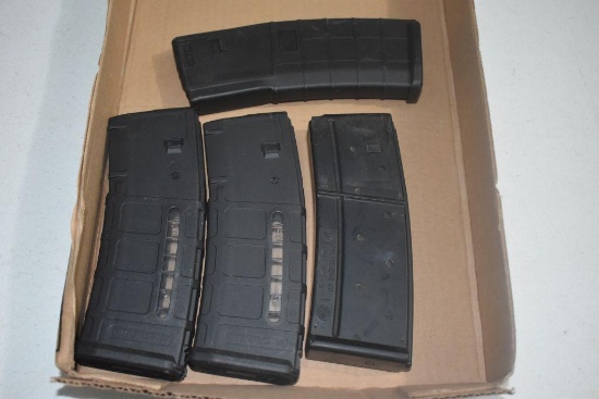 (3) MagPul and One Other Synthetic Magazines for 223/5.56