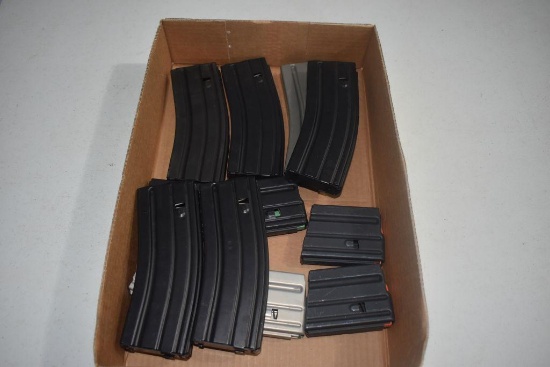 (10) Metal Magazines for 223/5.56