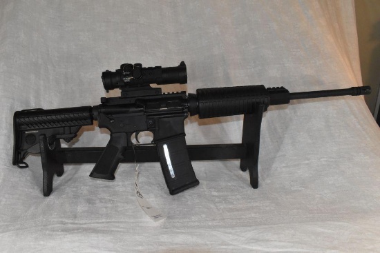 DPMS Mod. A-15 Cal. 223-5.56MM, (1) 30 Round Magazine, Burris AR-332 3x Prism Waterproof