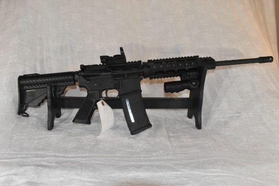 DPMS Mod. A-15 Cal. 223-5.56MM, (1) 30 Round Magazine, Browning Red Dot Sight, Fore Grip,