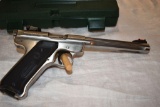 Ruger Mark lll Target, .22 L.R. Semi-Auto, Laser Grip, (1) Magazine, Case, SN:229-20256