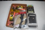 Safety glasses, holster and Star Dot sights